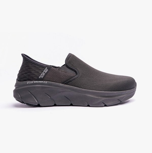 Skechers 232463/BBK D'LUX WALKER 2.0 - REELER Mens Trainers Black