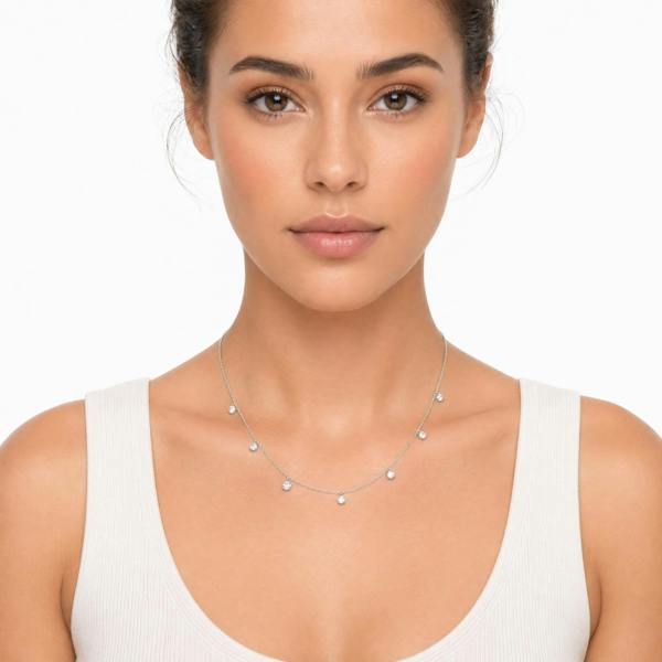 Gold Trip Crystal Gemstone Necklace