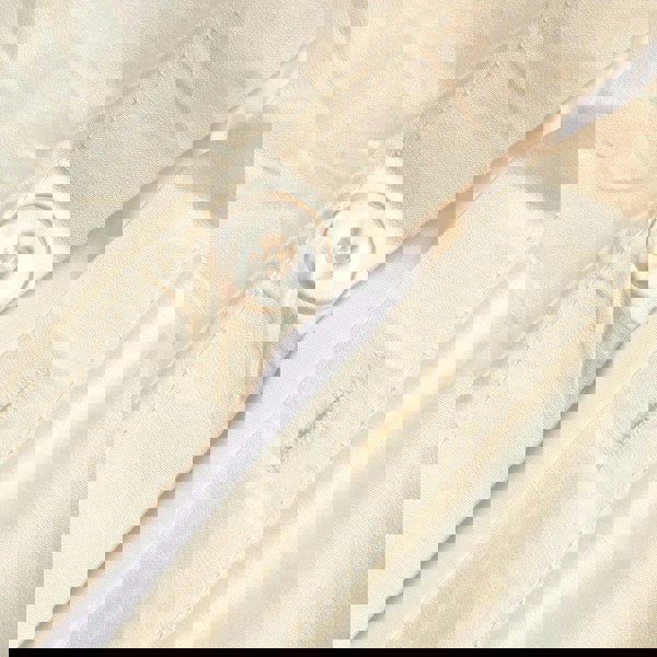 HOMESCAPES Organic 400 TC Egyptian Cotton Sateen Duvet Cover Set