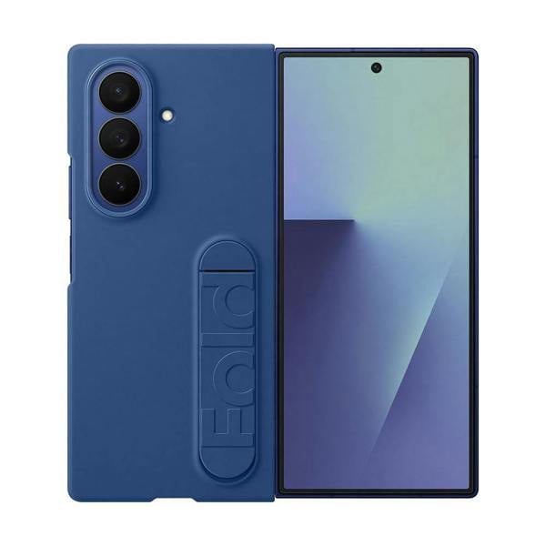 Samsung Galaxy Z Fold 7 8.0" Silicone Grip Case with Stand Blue - EF-MF966CNEGWW