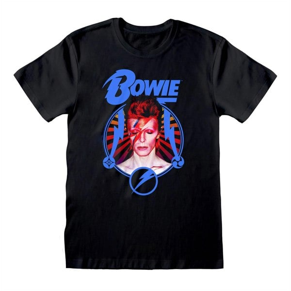 David Bowie Unisex Adult T-Shirt - Black