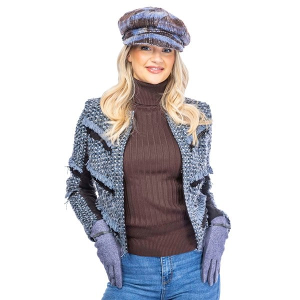 Heritage Traditions Ladies Coco Tweed Newsboy Cap
