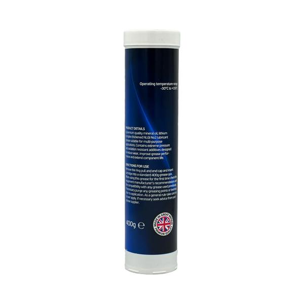 Syntol Lithium Complex EP2 Grease Cartridge Blue Syntol  NLGI 2 -30C to +150C 400g