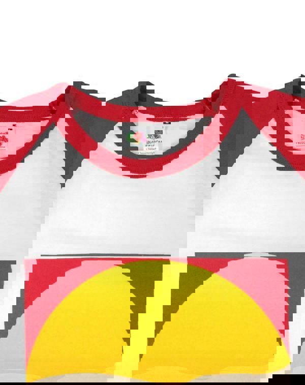 Arista Records Mens White Logo Short Sleeved T-Shirt