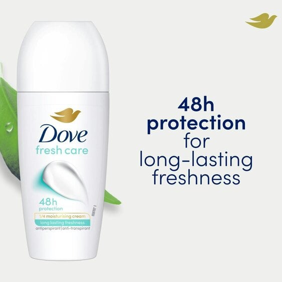 Dove Fresh Roll On Anti-Perspirant up to 48H Sweat & Odour Protection, 36x50ml