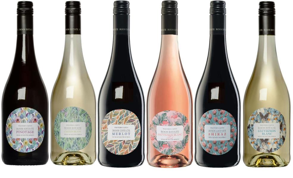 Roos Estate South African Mixed Wine Case