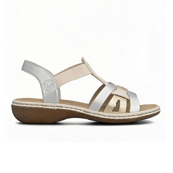 Rieker Rieker 65918 Womens Slingback Sandals Multi