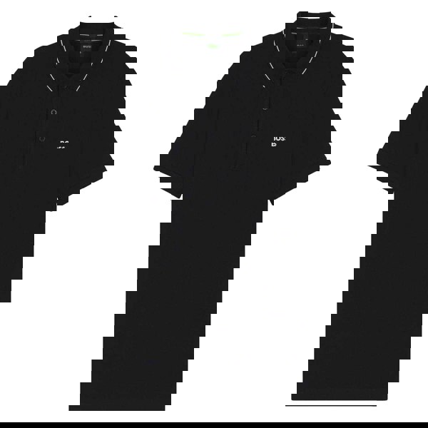 Boss Mens Paule 4 Polo Shirt - Black