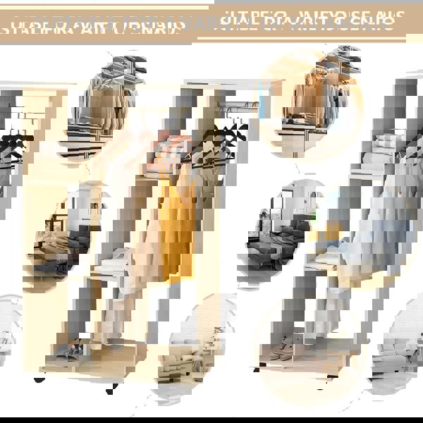 Rolling Garment Rack