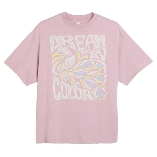 Levis Womens/Ladies Logo T-Shirt - Fragrant Lilac - 