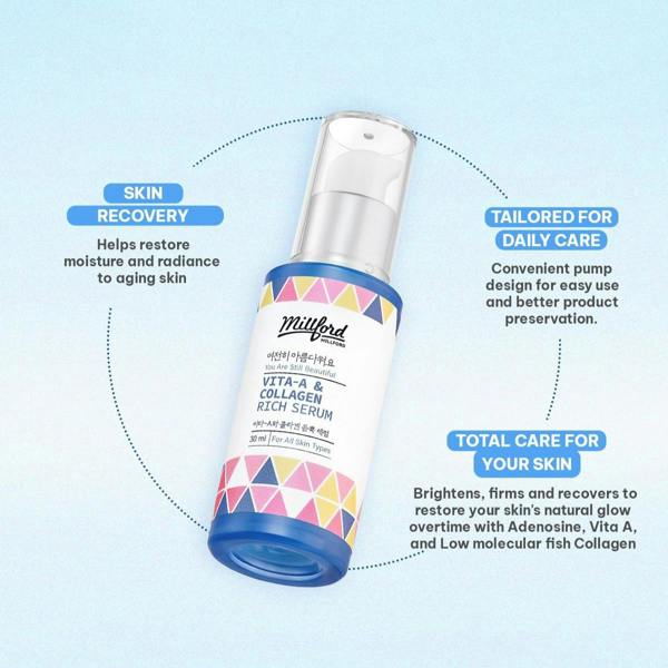 MILLFORD Vita A & Collagen Rich Serum 30ml