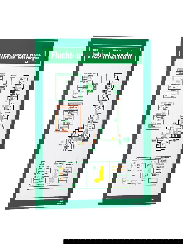 Durable DURAFRAME Self Adhesive Magnetic Signage Frame | 10 Pack | A4 Green