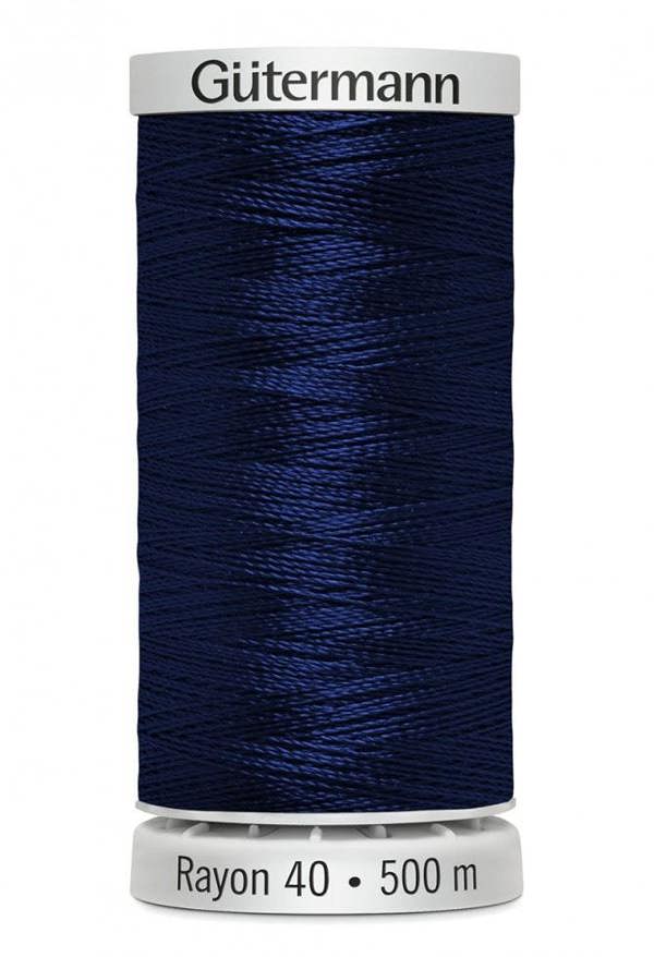 Gutermann No 40 Sulky Rayon Embroidery Thread 500m Rayon Thread Suitable For Embroidery