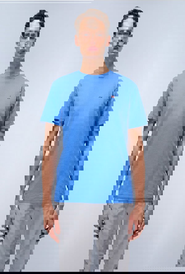 Napapijri Men's Salis Short Sleeve T-Shirt - Blue