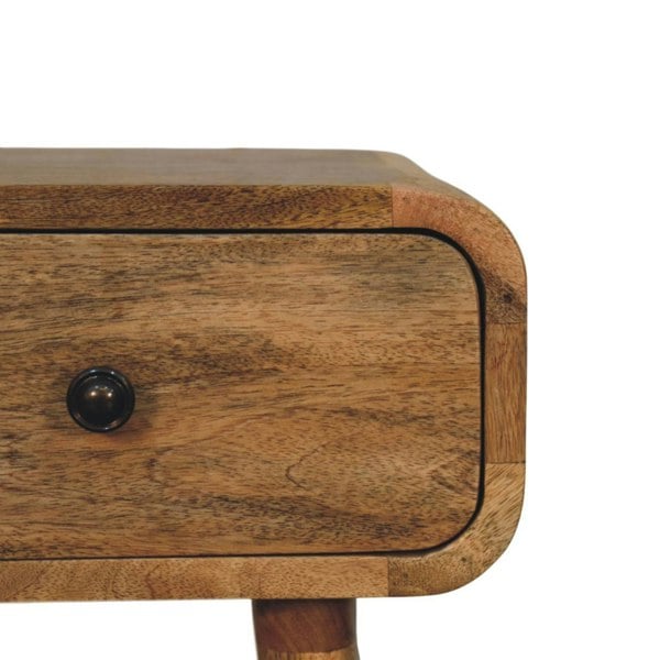 Artisan Furniture Avora Mini Oak-ish Nightstand with 1 drawer