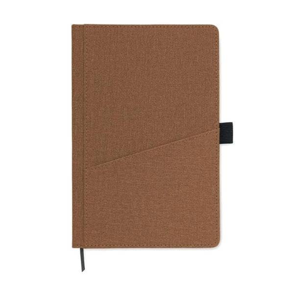MidOcean Cinco PU A5 Notebook - Brown - 