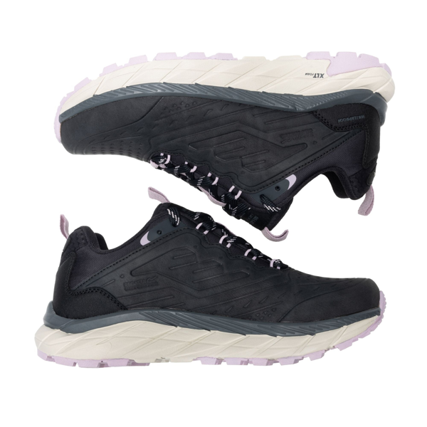 Regatta Womens Derino Low Walking Shoes - Ash/Powder Lilac