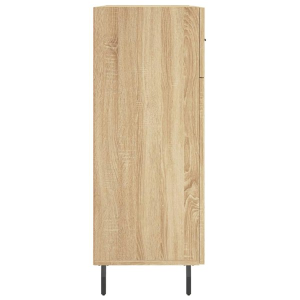 Berkfield Sideboard Sonoma Oak 69.5x34x90 cm Engineered Wood