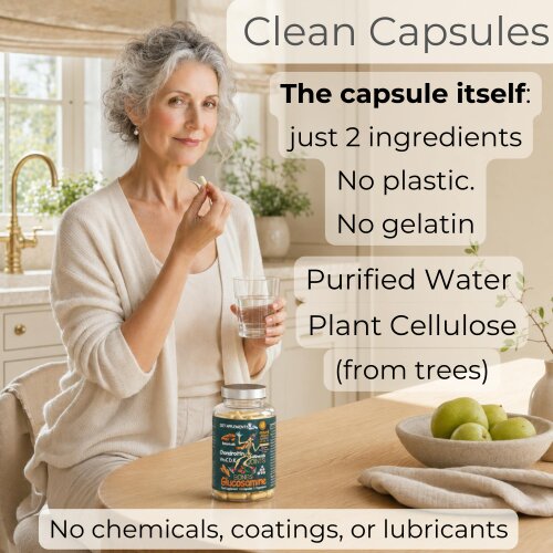 Dietapplements Glucosamine, Chondroitin, Turmeric, Vitamins & Minerals for the Bones & Joints