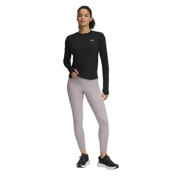 Under Armour Womens/Ladies Launch Elite Abstract Leggings - Frost Gray - 