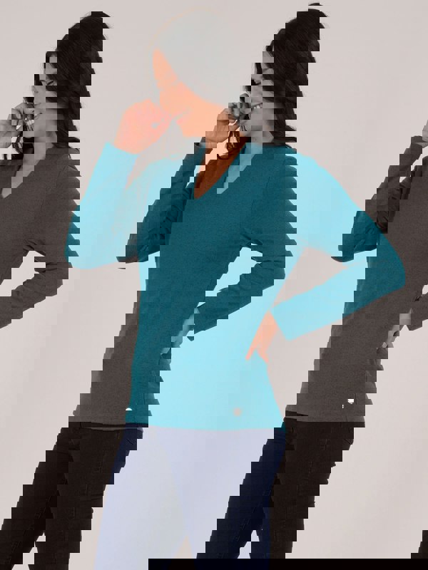 PennyPlain Hi Back V Long Sleeve  - Dragon Fly