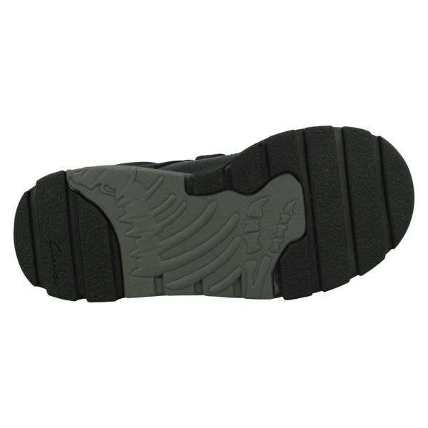 Clarks Boys Clarks PlayPrints 'Rex' Ankle Boots Steggy 2 Glow