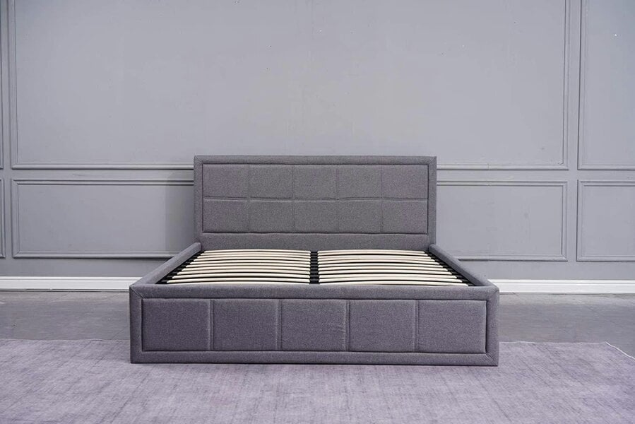 Kosy Koala Ottoman Storage Bed grey 3ft single fabric wooden bedroom