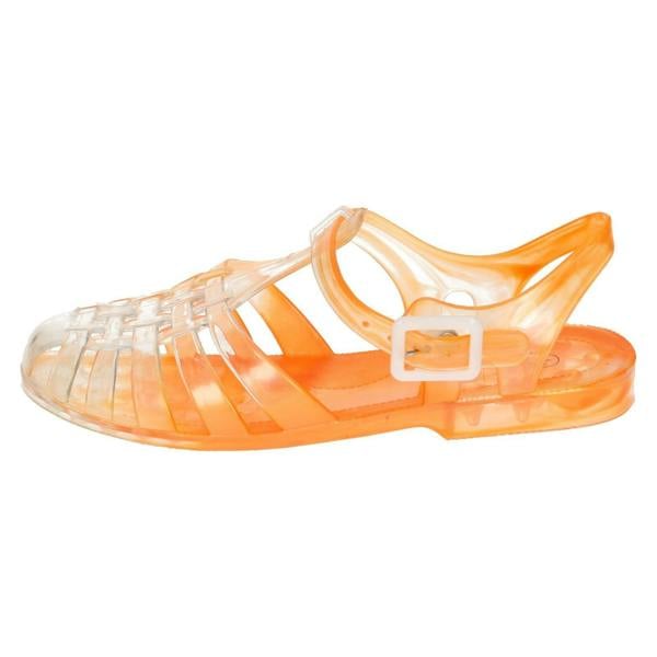 Spot On Ladies Spot On Closed Toe Jelly Shoes