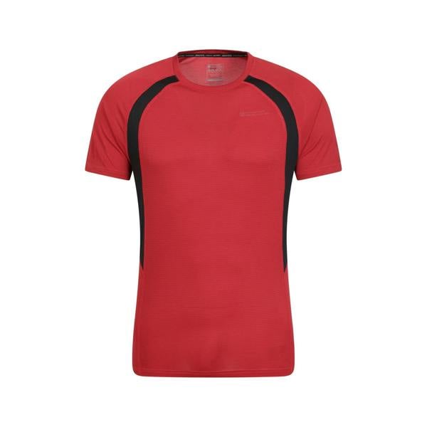 Mountain Warehouse Mens Bryers IsoCool T-Shirt - Red