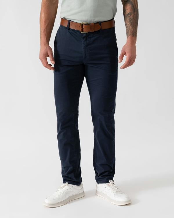 BOSS Orange Classic Slim Fit Chino - Dark Blue 404 - Main