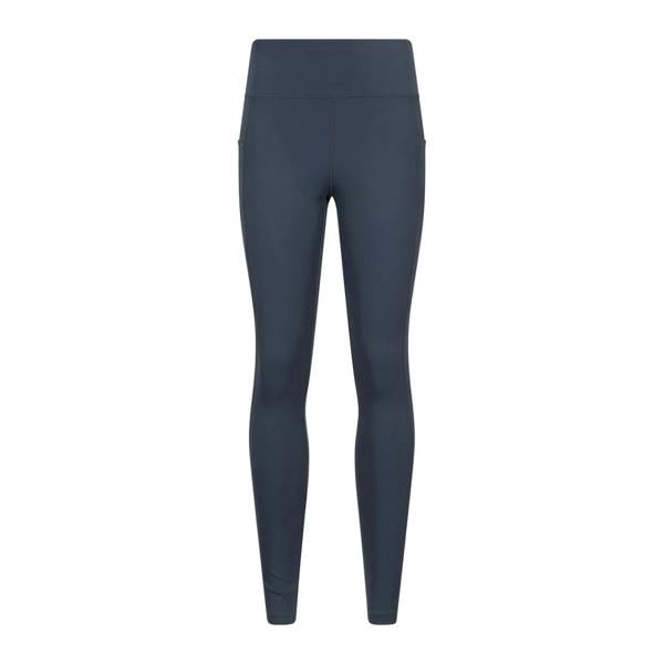 Mountain Warehouse Womens/Ladies Blackout High Waist Leggings - Dark Grey - 