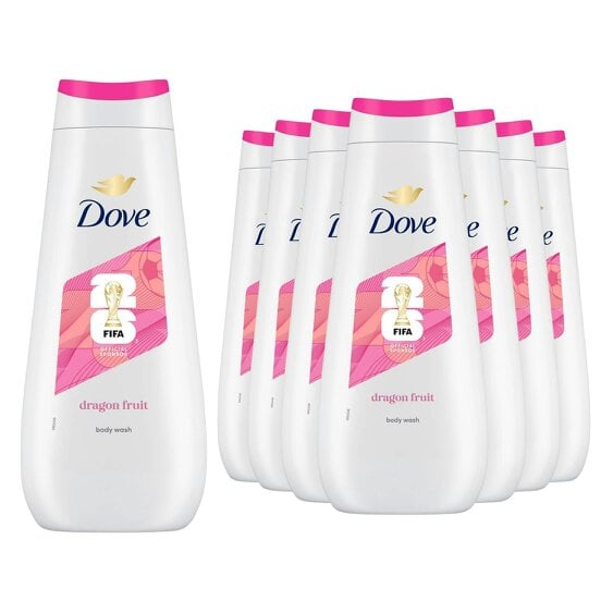 Dove Advanced Care Replenishing Body Wash 24H Renewing Micromoisture, 8x400ml
