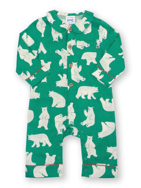 Kite Baby Organic Hello Bear All-In-One Pyjamas