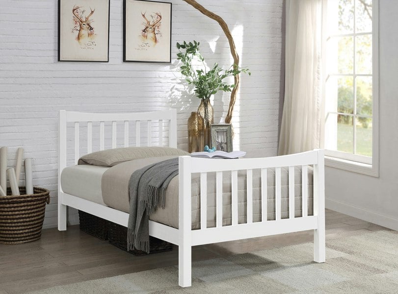 Comfy Living JD Wooden Bed Frame - Classic & Durable Choice for Your Restful Nights