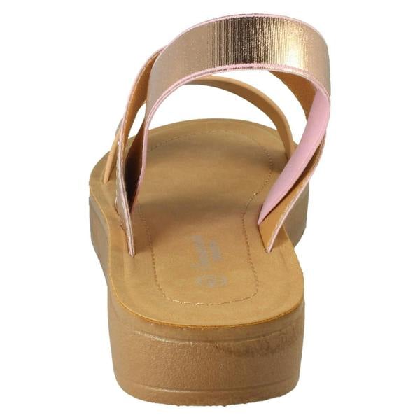 Savannah Ladies Savannah Elasticated Heel Summer Sandals F00447