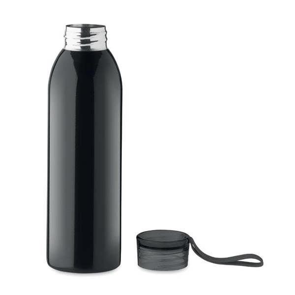 MidOcean Bira Stainless Steel 650ml Bottle - Black - 