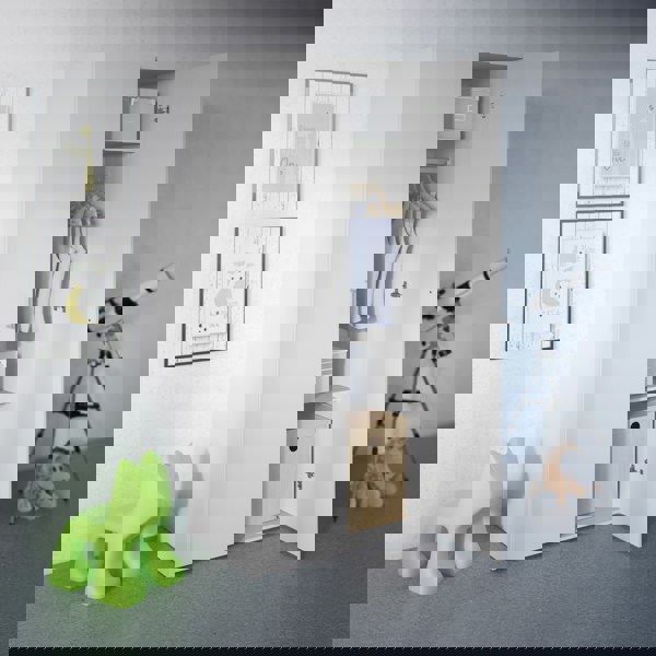 Furniture To Go Space Wardrobe with 2 doors White 1750