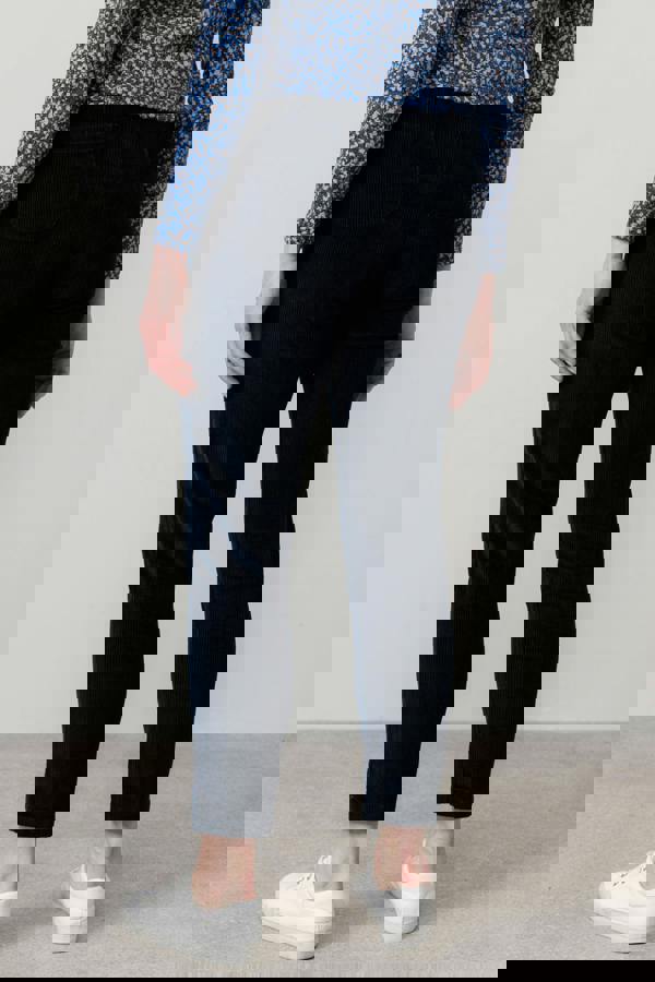 Lily & Me Brookend Stretch Cord Trouser Navy