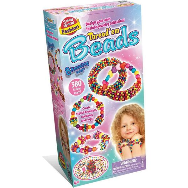Thread Em Beads - White
