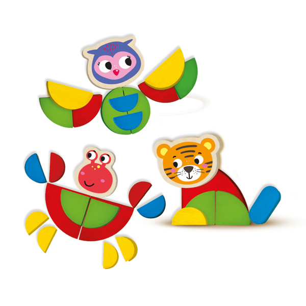 SES Creative Montessori - Creating animal shapes