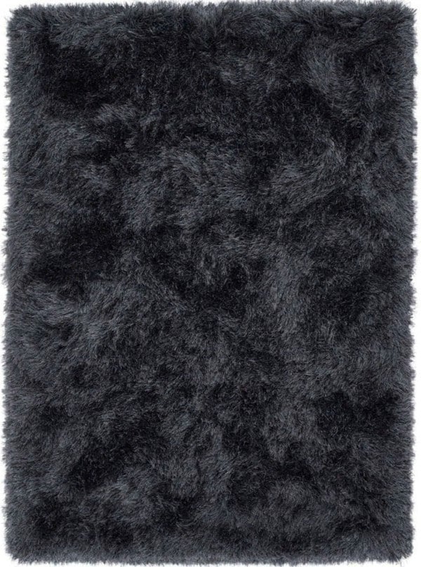 Extravagance Dark Grey Shaggy Rug | 60s Glamour | The Rugs