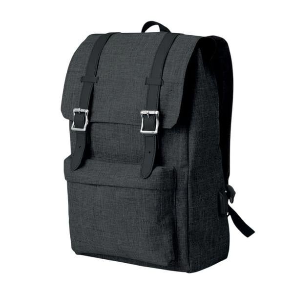 MidOcean Riga Polyester Backpack - Black - 
