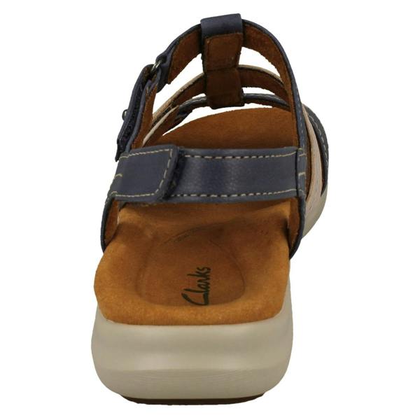 Clarks Ladies Clarks Contour Cushion Strappy Sandals Kitly Step