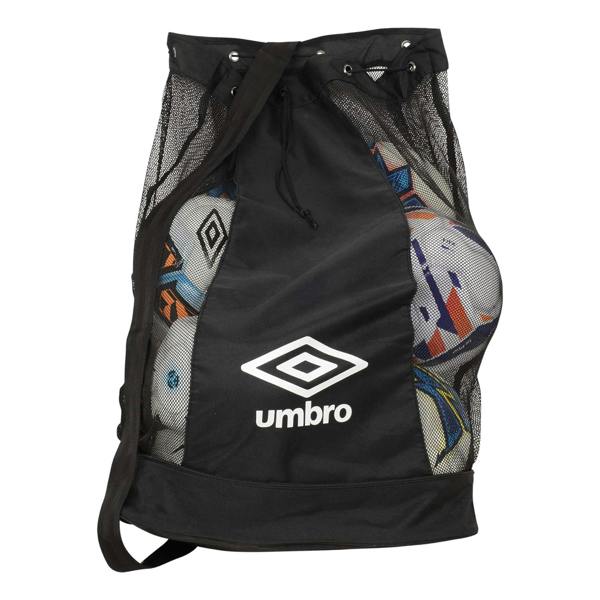 Umbro Logo Football Bag - Black/White - 
