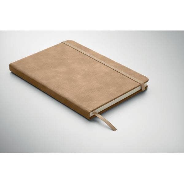 MidOcean Tine Smokey PU A5 Notebook - Khaki Brown - 