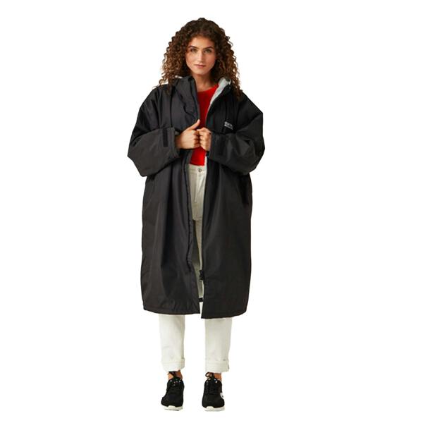 Regatta Unisex Adult Waterproof Fleece Lined Changing Robe - Ivy Moss - 