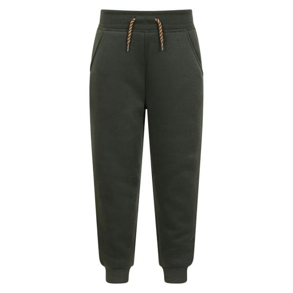 Mountain Warehouse Childrens/Kids Nordic Faux Fur Lined Jogging Bottoms - Khaki Green
