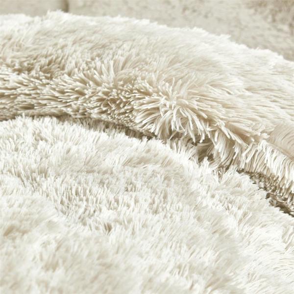 Cuddly Cream Duvet Cover Set