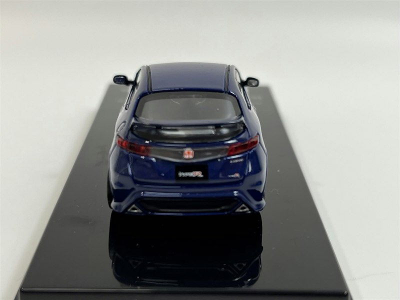 honda civic type r fn2 euro sapphire blue rhd 1:64 scale paragon 64 65396