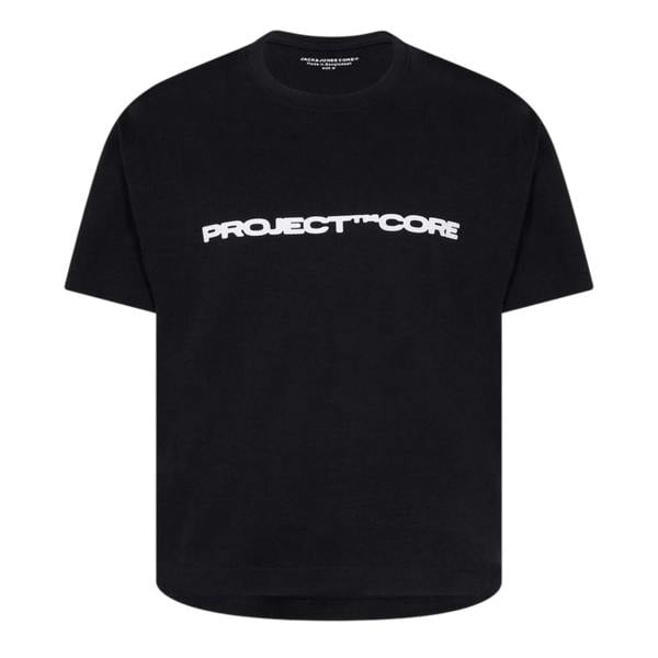 Jack And Jones Mens Project Core T-Shirt - Black - 
